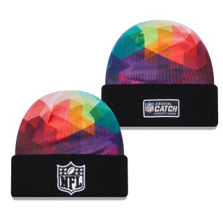 Black 2023 NFL Crucial Catch Cuffed Knit Hat