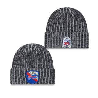 2023 Salute To Service Veterans Bills Black Cuffed Youth Knit Hat