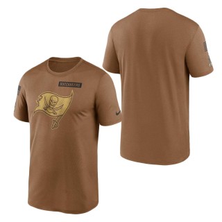 2023 Salute To Service Veterans Buccaneers Brown Legend T-Shirt