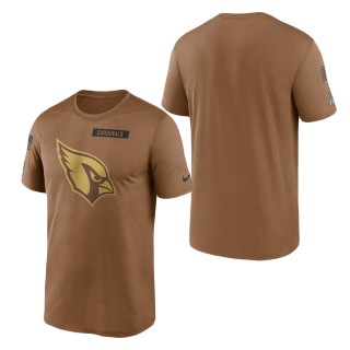2023 Salute To Service Veterans Cardinals Brown Legend T-Shirt
