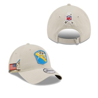 2023 Salute To Service Veterans Chargers Stone 9TWENTY Adjustable Hat