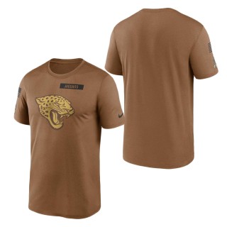 2023 Salute To Service Veterans Jaguars Brown Legend T-Shirt