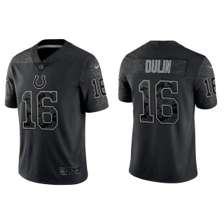 Ashton Dulin Indianapolis Colts Black Reflective Limited Jersey