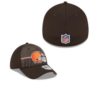 Men's Cleveland Browns Brown 2023 NFL Training Camp 39THIRTY Flex Fit Hat