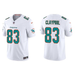 Dolphins Chase Claypool White Vapor F.U.S.E. Limited Jersey