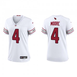 Women's Rondale Moore White Game Jersey