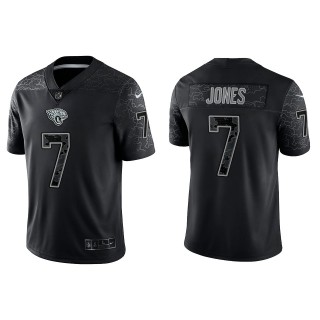 Zay Jones Jacksonville Jaguars Black Reflective Limited Jersey